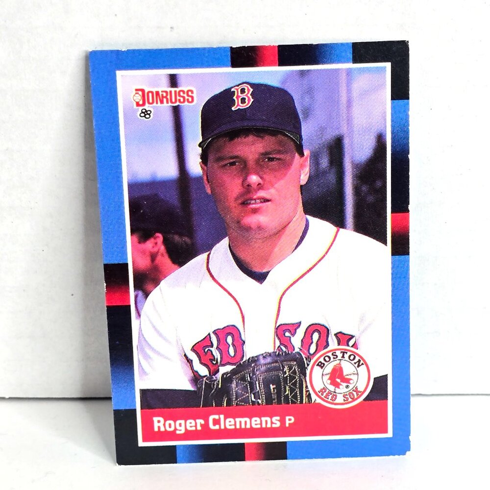 Roger Clemens Baseball Card 1987 Leaf No. 51